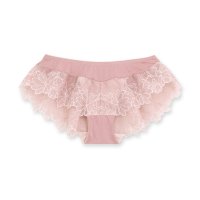 fran de lingerie/フランデランジェリー fran de lingerie 軽やかに揺れるチュールフラワー贅沢な可愛さ！ 「ノーブルティアラブラ002 フレア」 フレアショーツ【返/505898084