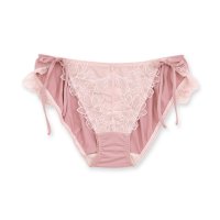 fran de lingerie/フランデランジェリー fran de lingerie 軽やかに揺れるチュールフラワー可愛くて楽ちんな紐ショーツ 「ノーブルティアラブラ002 脇紐」 脇紐ショ/505898087