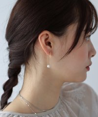 J by blue/ジェーバイブルー J by blue IseーShima バロックパールチェーンフープピアス/505898230