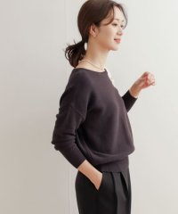 URBAN RESEARCH DOORS/コットンボートネックガーターKNIT/505898309