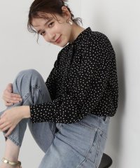 N Natural Beauty Basic/ボウタイ風とろみブラウス 24SS/505879874