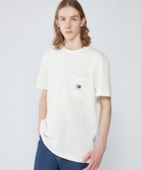 TOMMY JEANS/レギュラーワッフルポケットTシャツ/505894379