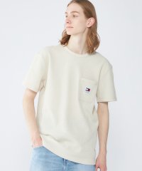 TOMMY JEANS/レギュラーワッフルポケットTシャツ/505894379