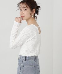 N Natural Beauty Basic/バックデザインフクレカットソー/505896683