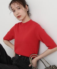 N Natural Beauty Basic/総針ボトルネック5分袖ニット 24SS/505896687