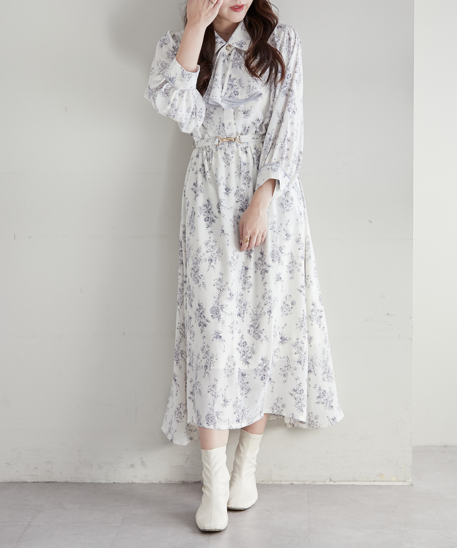 クーポン】【24SS】花柄タイ付ワンピース(505898188) | オリーブ クーポン】【24SS】花柄タイ付ワンピース(505898188) | オリーブ
