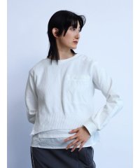 LASUD/サイドZIPドッキングニットPO/505898958