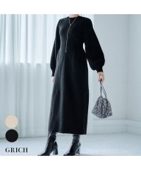  GROWINGRICH/コクーン シルエット ニットワンピース[231024]/505899240