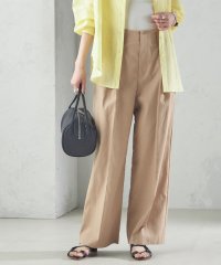 SHIPS WOMEN/〈手洗い可能 〉ドライオックス フロント タック ストレート パンツ 25SS/505899313