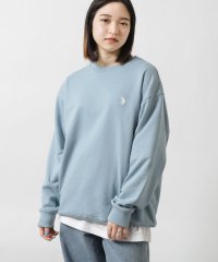 ZIP FIVE/U.S. POLO ASSN. 裏毛ビッグシルエットクルーネックスウェット/505899557