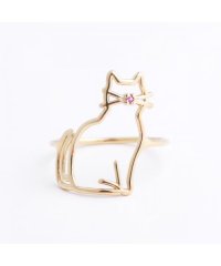 ALIITA/ALIITA リング MIAU ZAFIRO ROSA RING キャット/505899854