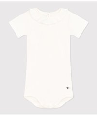 PETIT BATEAU/衿付き半袖ボディ/505900919