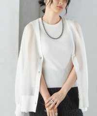 SHIPS WOMEN/〈手洗い可能〉ラメ ノースリーブ ニット 24SS ◇/505901323