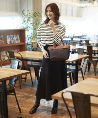 Samantha Thavasa/シンプルナイロン×合皮トート 小サイズ/505863094