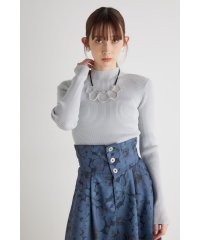 rienda/ウォッシャブルH/N 2way Knit TOP/505901813