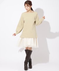 And Couture/ロングニット＋チュールワンピース/505902195