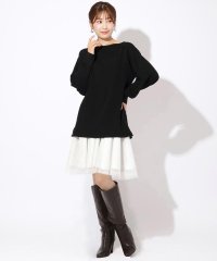 AND COUTURE/ロングニット＋チュールワンピース/505902195