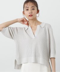 N Natural Beauty Basic/メッシュスキッパーニット/505902197