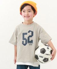 devirock/デビラボ BIGシルエット プリント半袖Tシャツ 子供服 キッズ ベビー 男の子 女の子 トップス 半袖Tシャツ Tシャツ /505185661