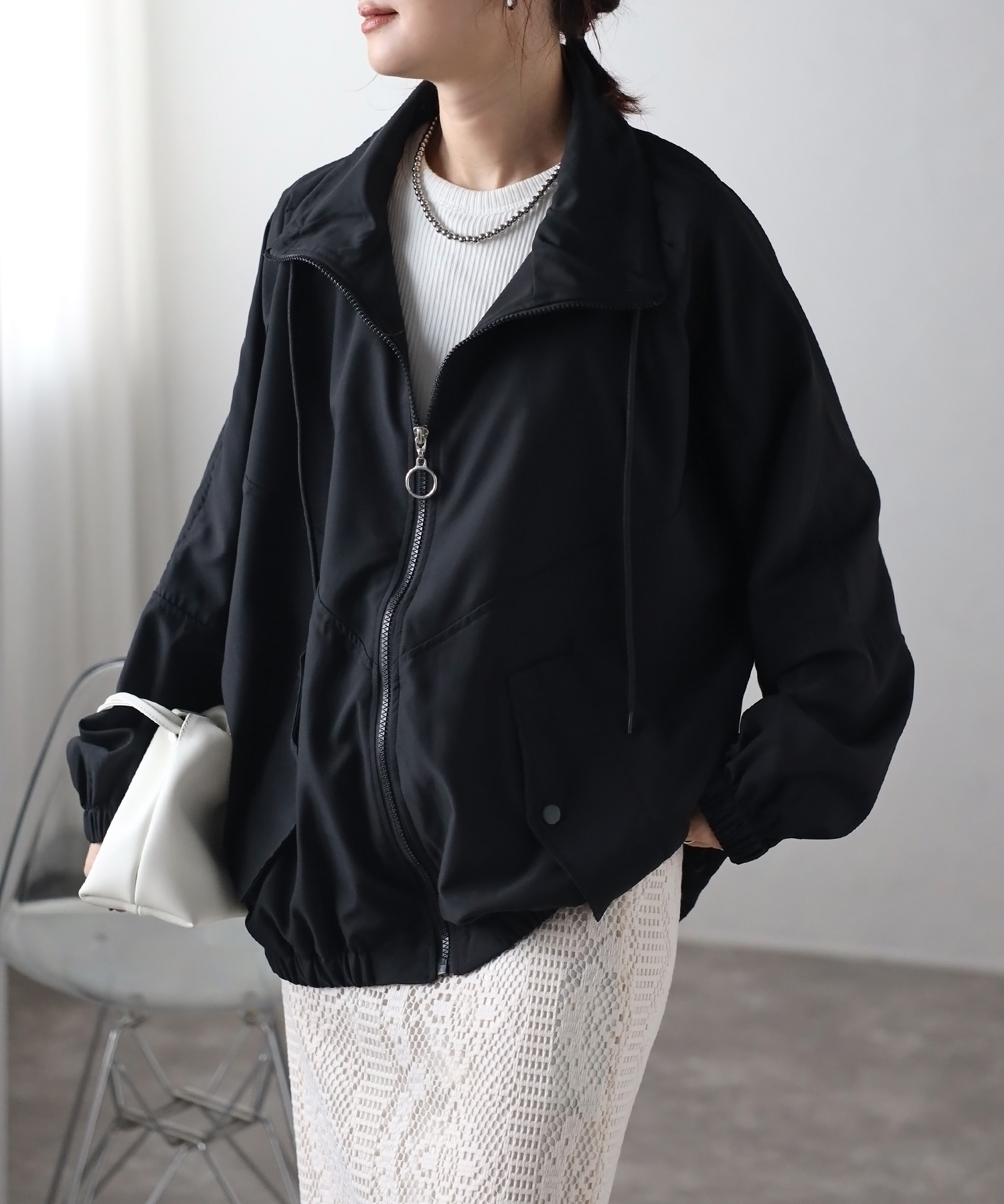フィズ Fizz オーバーサイズトラックジャケット レディース
