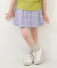 devirock/【両側ポケット付き】1分丈 総柄スカッツ 子供服 キッズ ベビー 女の子 ボトムス スカート スカッツ 1分丈スカッツ /505897659