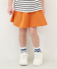 devirock/【両側ポケット付き】1分丈 無地スカッツ 子供服 キッズ ベビー 女の子 ボトムス スカート スカッツ 1分丈スカッツ /505897662