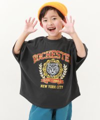 デビラボ スーパーBIGシルエット プリント半袖Tシャツ 子供服 キッズ 男の子 女の子 トップス 半袖Tシャツ Tシャツ 