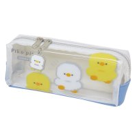 cinemacollection/PIKO PIPO ペンポーチ BOXペンケース ヒヨコ？ 新入学 カミオジャパン 筆箱 新学期準備文具 大容量 かわいい グッズ /505900724