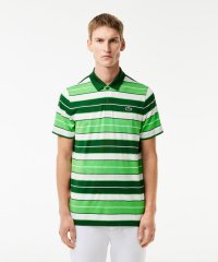 LACOSTESPORTS MENS/ラコステ LACOSTE UVカット UPF50+ マルチカラーボーダーウルトラドライポロシャツ/505902240