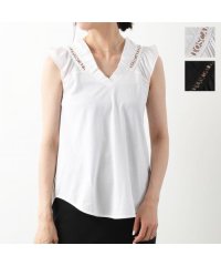 Oscalito/Oscalito ノースリーブ Tシャツ 6773 Vネック フリル/505902384