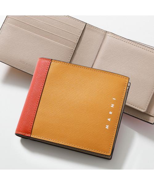 セール】MARNI 二つ折り財布 PFMI0003L1 LV520(505903124 セール】MARNI 二つ折り財布 PFMI0003L1 LV520(505903124