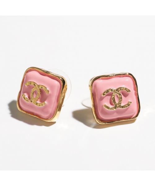 CHANEL ピアス ABC253 B14730 スクエア ココマーク メタル CHANEL ピアス ABC253 B14730 スクエア ココマーク メタル
