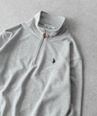 ZIP FIVE/U.S. POLO ASSN. 裏毛ビッグシルエットハーフジップスウェット/505905613