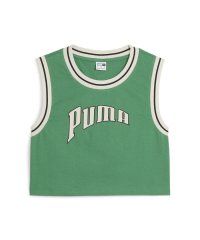 PUMA/ウィメンズ フォー ザ ファンベース グラフィック クロップド  ノースリーブシャツ/505906292