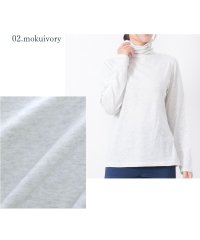 PINK PINK PINK/ピンクピンクピンク PINK PINK PINK 長袖 コットンガーゼベア天 UVカット ボトルネックインナー/505908085