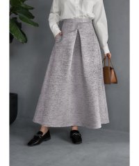 STYLE DELI/スタイルデリ STYLE DELI 【LUXE】微光沢ジャガードマキシ丈タックスカート／95cm/505908990