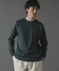 nano・universe/アンチスメルクルーネックTシャツ 長袖/505826790