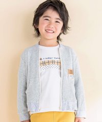 Noeil aime BeBe/ワッフルカンガルーポケットジャケット(90~130cm)/505856696