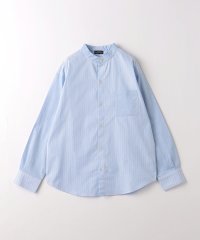 green label relaxing （Kids）/TJ ストライプ×ソリッド スタンド シャツ 140cm－160cm/505872787