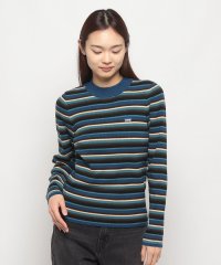 LEVI’S OUTLET/クルーネック リブニット ブルー GILBRALTAR SEA/505897192