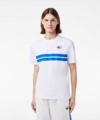 LACOSTE Mens/ラコステ LACOSTE フロントボーダーバックプリントTシャツ/505909846