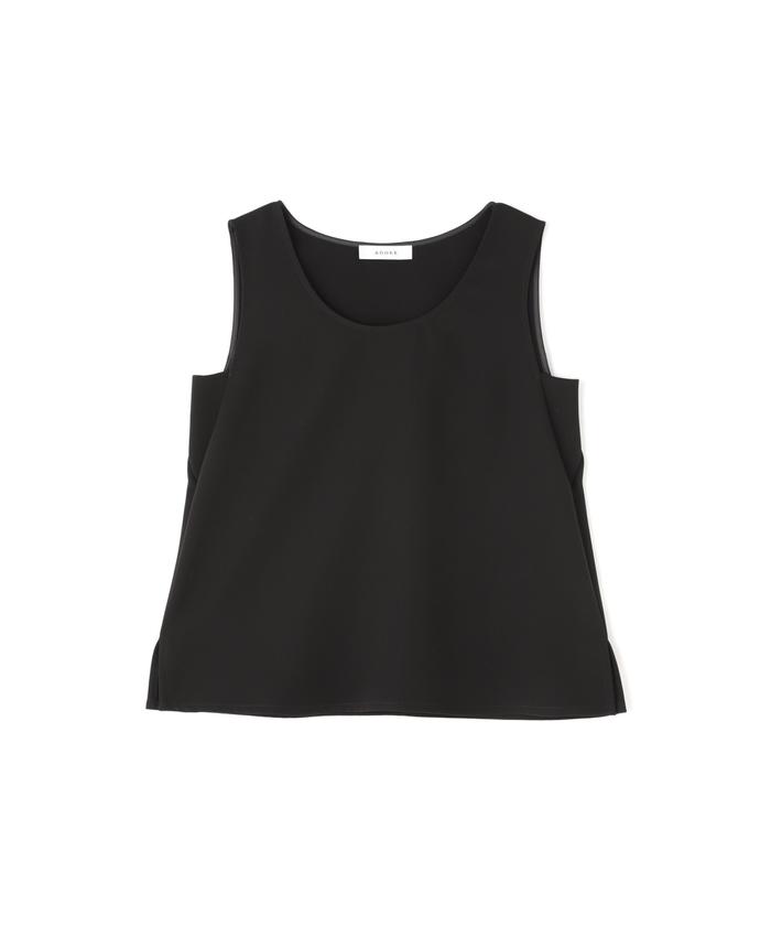 【美品】アドーア⭐️定価42900円 ADORE シアー麻ブラウス 38 ブラック 美品 定価42900円 ADORE シアー 麻 ブラウス 38 ブラック - メルカリ