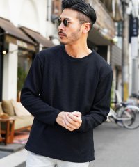 JIGGYS SHOP/畦ニットソー / 畦編み ニット セーター メンズ クルーネック トップス/505910389