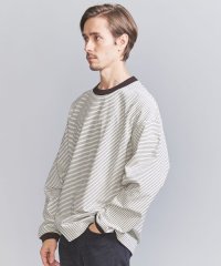 BEAUTY&YOUTH UNITED ARROWS/ミジンボーダー リンガー ロングスリーブ Tシャツ/505910446