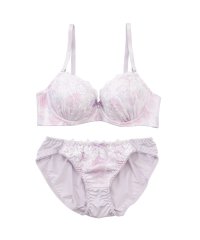 petit marie/パリーゼ Palissee フラワープリント3/4モールドカップブラ＆ショーツ【返品不可商品】/505910850