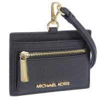 MICHAEL KORS/MICHAEL KORS マイケルコース JET SET TRAVEL EW ジェット セット トラベル ランヤード カード ケース 首掛け パス ケース コイ/505910886