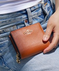 COACH/COACH コーチ SNAP WALLET スナップ ウォレット 二つ折り 財布 レザー/505910903