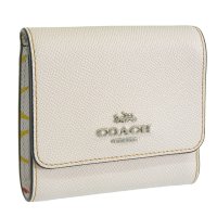 COACH/COACH コーチ SMALL TRIFOLD WALLET RAINBOW SIGNATURE レインボー シグネチャー 三つ折り 財布/505910912