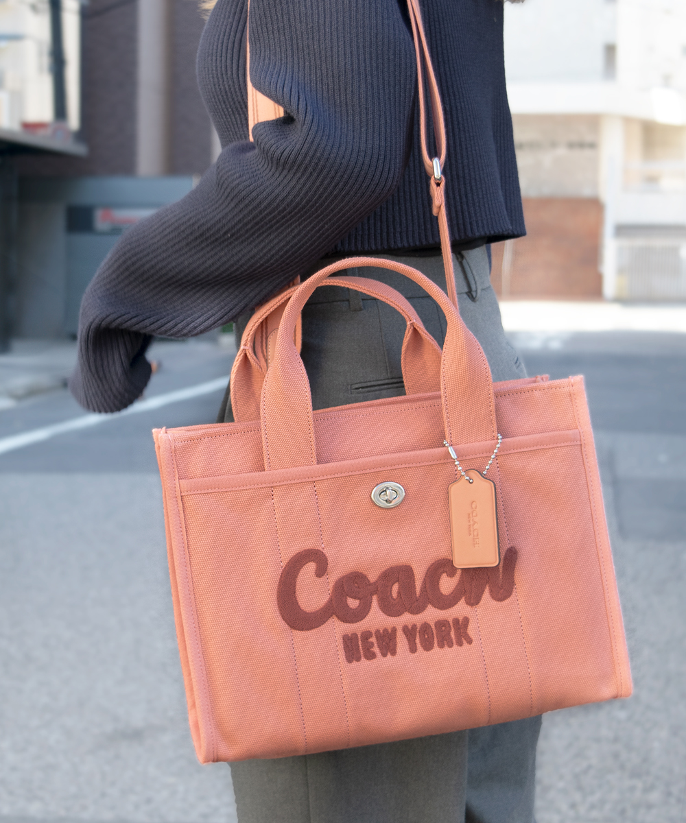 COACH コーチ CARGO TOTE カーゴ トート バッグ 斜めがけ ショルダー