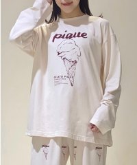 gelato pique/【UNISEX】ワンポイントロンT/505911322